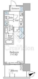PRIME SQUAREIII 402 間取り図