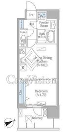 PRIME SQUAREIII 1002 間取り図
