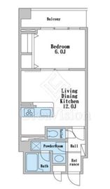 KDXレジデンス阿佐ヶ谷 507 間取り図