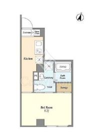 横浜ベイクリウス 804 間取り図