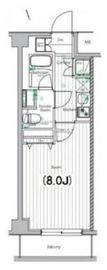 メイクスデザイン三宿 203 間取り図