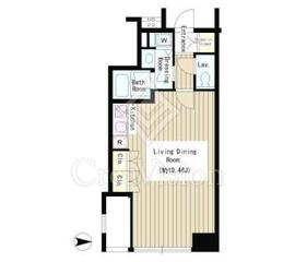 クレアーレ麹町 503 間取り図