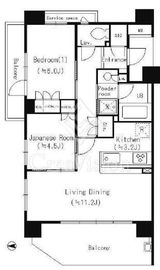 パークアクシス大船 201 間取り図