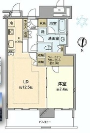 THE TOYOSU TOWER 29階 間取り図