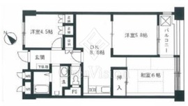 飯田橋セントラルプラザ 12階 間取り図