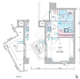GENOVIA椎名町 (ジェノヴィア椎名町) 403 間取り図