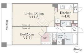 CITY PLACE AYASE 811 間取り図