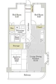 アーバンパーク三ツ池公園 S-410 間取り図