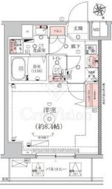 エストゥルース東向島（EsTRUTH HIGASHIMUKOJIMA） 4階 間取り図