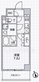 シーズンフラッツ本所吾妻橋 604 間取り図