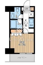 City Lux Tobe 403 間取り図
