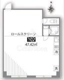 グランヒルズ西新宿 102 間取り図