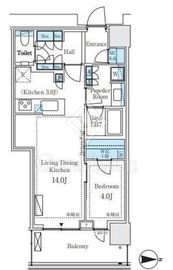 パークシティ中野ザタワーエアーズ 13階 間取り図