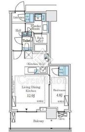 パークシティ中野ザタワーエアーズ 7階 間取り図