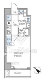 グランジット月島TOKYO BAY 405 間取り図