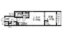 SOLASIAresidence武蔵小山 403 間取り図