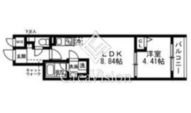SOLASIAresidence武蔵小山 202 間取り図