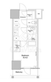 ザ・パークハビオ板橋区役所前 1004 間取り図