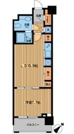 プライムアーバン日本橋横山町 1109 間取り図