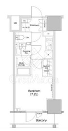 ザ・パークハビオ板橋区役所前 705 間取り図