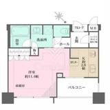 リーデンススクエア桜木町 2階 間取り図