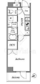 ES-Grande門前仲町 302 間取り図