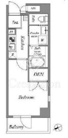 ES-Grande門前仲町 501 間取り図