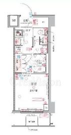クレヴィスタ横浜関内 5階 間取り図