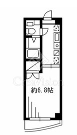 F.S.C.新宿マンション 2階 間取り図