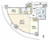 M.M.TOWERS FORESIS (エムエムタワーズフォレシス) 24階 間取り図