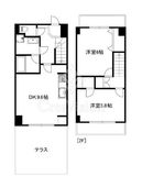 エスポアール茗荷谷 1階 間取り図
