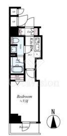 ジーベック錦糸北斎通り 5階 間取り図