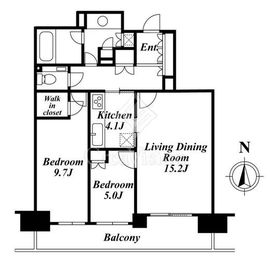 深沢ハウス 3階 間取り図