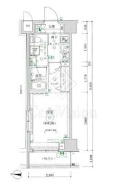 レアライズ清澄白河（REALIZE清澄白河） 7階 間取り図