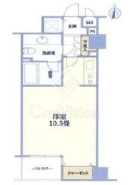 アルクス自由が丘 3階 間取り図