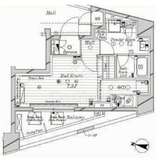 メインステージ中目黒 5階 間取り図