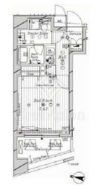 メインステージ中目黒 9階 間取り図