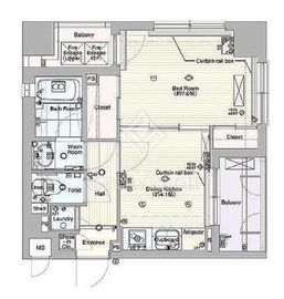 レガロ新御徒町ステーションパレス 7階 間取り図