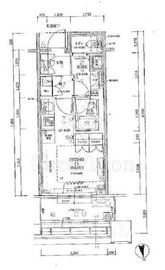 白金ザ・スカイ 4階 間取り図