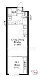 GRAN PASEO代々木上原 (グランパセオ代々木上原) 104 間取り図