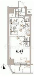 アクサス新宿タワーズイースト 7階 間取り図