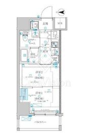 スパシエ蒲田グランドタワー 2階 間取り図