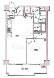 三越ゼームス坂マンション 7階 間取り図