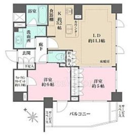 ベリスタ小石川竹早町 4階 間取り図