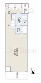 ラミアール赤坂 2階 間取り図