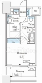 NL武蔵小杉レジデンス 611 間取り図