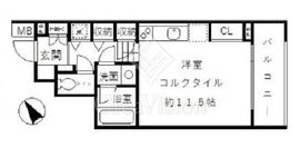 コリーヌ白銀 301 間取り図