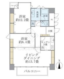 グラン・アクス麹町 5階 間取り図
