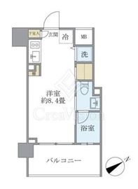 カーサ ヴェデュータ 403 間取り図