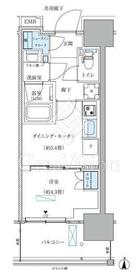 パークアクシス西大島コンフォートスクエア 1102 間取り図